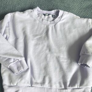 Lands' End Light Purple Crewneck Top